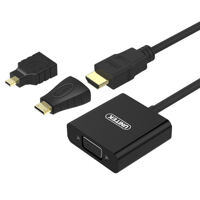 Cáp chuyển đổi HDMI sang Cổng VGA + Audio Unitek 3 in 1 Y6355