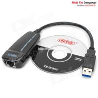 Cáp chuyển đổi từ USB sang Lan 3.0 Unitek Y-3461 Gigabit