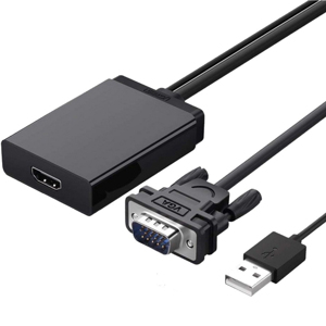 Cáp chuyển đổi VGA to HDMI + Audio Ugreen 60814