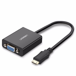 Cáp chuyển Mini HDMI to VGA + Audio Ugreen 40270