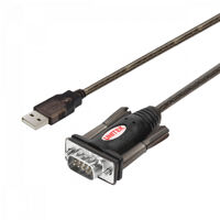 Cáp chuyển USB ra RS232 đầu cái 1.5M Unitek Y-105D