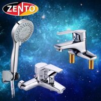 Cặp đôi sen tắm và vòi lavabo Zento CB015