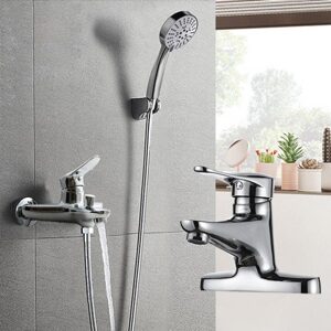 Cặp đôi sen tắm và vòi lavabo Zento CB026