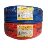 Cáp đồng CV-8mm2, 600V, Cadivi 56000153