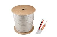 Cáp đồng trục SANNIC RG59+2C CCS-CU (305 mét/cuộn)