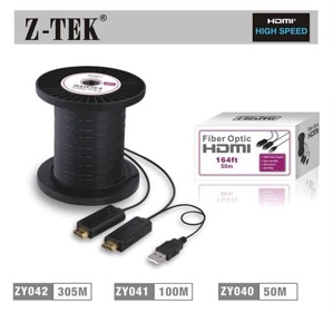 Cáp HDMI 100m Z-TEK ZY-041 : dây HDMI quang học