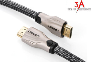 Cáp HDMI 1,5M bọc lưới chống nhiễu chính hãng Ugreen UG 11190