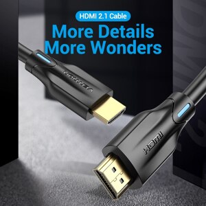 Cáp HDMI 2.1 dài 1m Vention AANBF