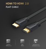 Cáp HDMI dài 1.5m dẹt hỗ trợ 4K Ugreen 50819