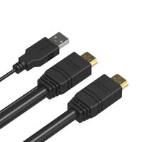 Cáp HDMI Vention tròn hỗ trợ 4K VDH-A01-B5000