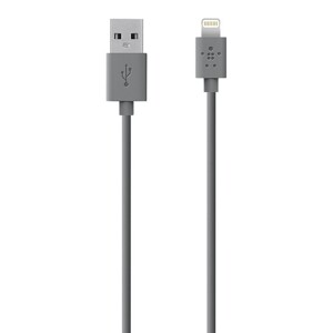 Cáp Lightning Belkin F8J023yw2M-GRY 2m