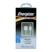 Cáp Lightning Energizer C11UBLIKWH4 2m