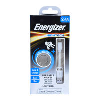 Cáp Lightning Energizer C21UBLIAWH4 (C21UBLIA)  8cm