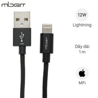 Cáp Lightning MFI 1 m Mbest DS641-WB