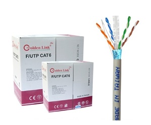 Cáp mạng CAT.6 FTP đồng nguyên chất Golden Link GL01011