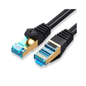 Cáp mạng Cat7 đúc sẵn SSTP dài 1m Vention VPC7SSTP-B100