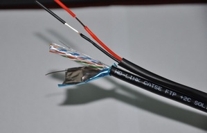 Cáp mạng HDPRO CAT5e FTP + 2C Copper