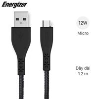 Cáp Micro Energizer C41UBMCGBKT 1.2m