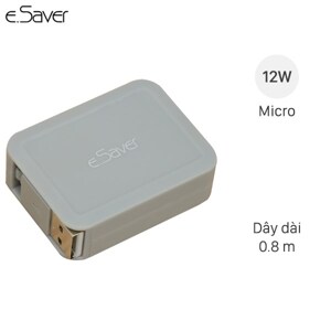 Cáp Micro USB dây rút eSaver DS021-TB