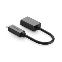 Cáp mini usb 2.0 otg 20cm cắm cổng usb của xe hơi ugreen 10383