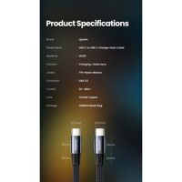 Cáp USB Type C dài 1m Ugreen 10967