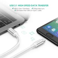 Cáp USB Type C to USB Type C kết nối sạc, truyền dữ liệu dài 0,5m Ugreen 60517