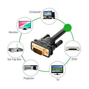 Cáp VGA 25m Vention VAG-B04-B2500