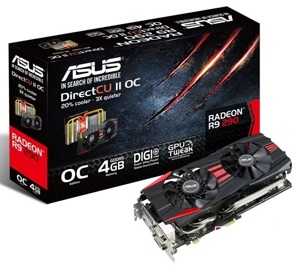 Card đồ họa (VGA Card) Asus R9 290-4GD5 - Radeon R9 290, 4Gb, DDR5, 512Bit, PCI Express 3.0