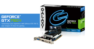 Card đồ họa Galaxy GTX 750Ti OC 2GB-DDR5