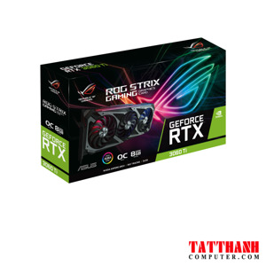 Card đồ họa - Vga Asus Rog Strix Geforce Rtx 3060 Ti Oc (Rog-Strix-Rtx3060Ti-O8G-Gaming)