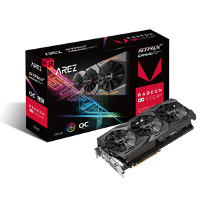 Card đồ họa - VGA Card ASUS ROG-STRIX-RXVEGA64-O8G-GAMING