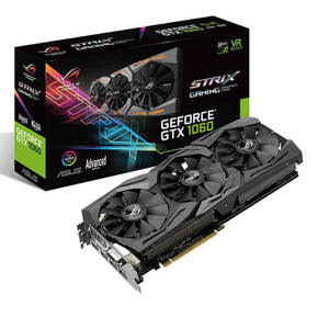 Card đồ họa - VGA Card Asus Rog Strix GeForce GTX1060 A6G 6GB GDDR5