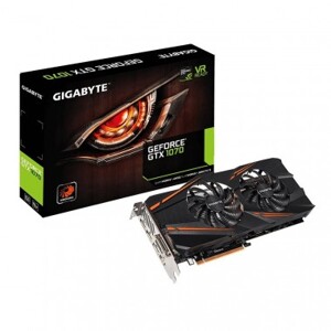 Card đồ họa - VGA Card Gigabyte GTX 1070 Windforce OC 8GB