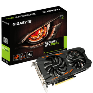 Card đồ họa - VGA Card Gigabyte GTX 1050 Ti Windforce OC 4G