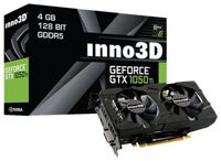 Card đồ họa - VGA Card Inno3D GeForce GTX 1050 Ti Twin X2 4Gb GDDR5