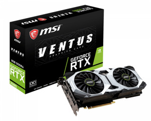 Card đồ họa - VGA Card MSI GeForce RTX 2080 Ventus 8G OC