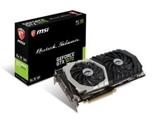 Card đồ họa - VGA Card MSI GTX 1070 QuickSilver 8G OC