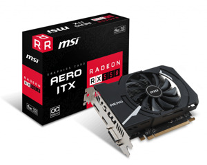 Card đồ họa - VGA Card MSI RX 550 Aero ITX 4G OC