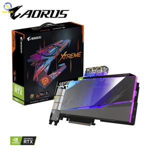 Card đồ họa - VGA GIGABYTE AORUS GeForce RTX 3090 XTREME WATERFORCE WB 24G (GV-N3090AORUSX WB-24GD)