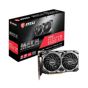 Card màn hình MSI RX 5500 XT MECH OC (8GB GDDR6, 128-bit, HDMI+DP, 1×8-pin)