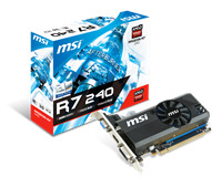 Card màn hình VGA MSI R7 240 2GD3 OC