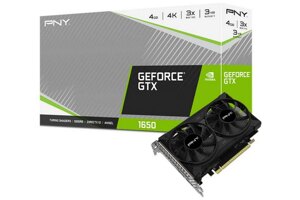 Card màn hình VGA PNY GTX 1650 4GB Dual Fan