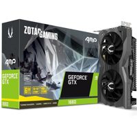 Card màn hình ZOTAC GTX 1660 AMP ED (6GB GDDR5, 192-bit, HDMI+DP, 1x8-pin)