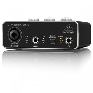 Card Sound USB thu âm Behringer U-Phoria UM2