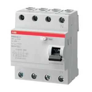 Cầu dao ABB FH204 AC-25/0.1 100mA 25A 4P