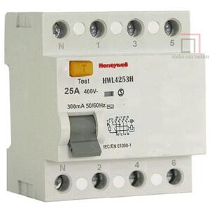 Cầu dao chống dò RCD Honeywell HWL4403H