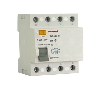 Cầu dao chống giật Honeywell RCD 4 Cực HWL44030