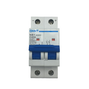 Cầu dao MCB Chint NB1-63DC - 2P 500V 20A