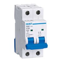 Cầu dao MCB Chint NB1-63H 2P 10A