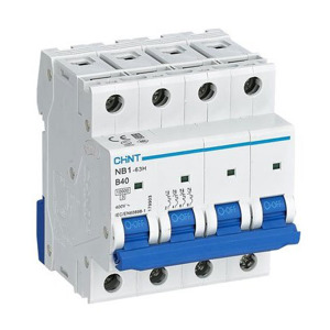 Cầu dao MCB Chint NB1-63H 4P 10A